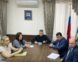 Состоялась встреча глав Лиманского и Наримановского районов 